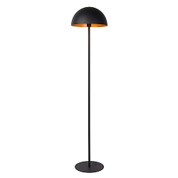 floor lamp SIEMON E27 IP20, black 