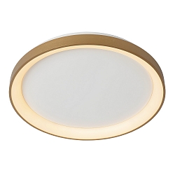 LED Deckenleuchte VIDAL, � 48 cm, 1x38W, 2700K, dimmbar, Gold matt, messing