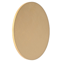 LED Wandleuchte EKLYPS, � 25 cm, 1x8W, 3000K, Gold matt, messing