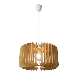 Pendelleuchte ETTA, � 39 cm, 1xE27, Holz hell