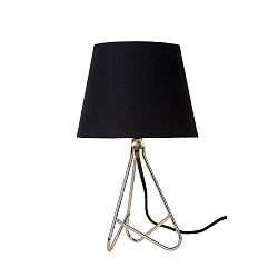 Tischleuchte GITTA, � 17 cm, 1xE14, Chrom