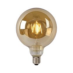 LED Filamentlampe GLOBE G125, � 12,5 cm, E27, 1x8W, 2700K, dimmbar, Amber