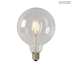 LED Filamentlampe GLOBE G125 Klasse: A, � 12,5 cm LED E27 1x7W 2700K, transparent