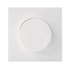 dimmer RECESSED square, white
