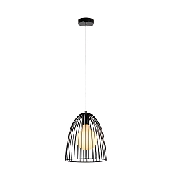 pendant luminaire MACARONS E27 IP20, black