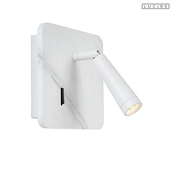 wall luminaire OREGON LED square IP20, white 