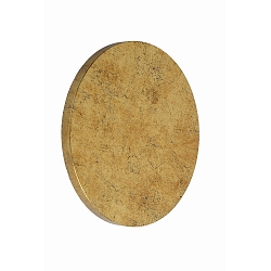 wall luminaire GLIMPSE LED round IP20, gold matt, brass 