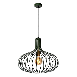 Pendelleuchte MANUELA, � 50 cm, 1xE27, gr�n