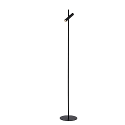 floor lamp PHILON LED cylindrical, rotatable IP20, black dimmable