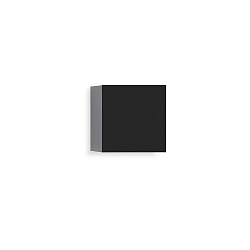 LED Au�enwandleuchte ARCA W100, 2x6W, 3000K, 2x700lm, IP65, dimmbar, schwarz