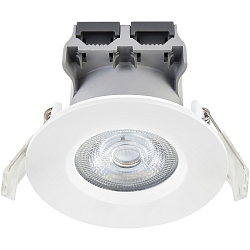 SmartHome LED-Einbau-Downlight MATTER TEGO RGB+CCT+DIM, IP65, 4.7W RGB + 2700-6500K 400lm 60�, dimmbar, starr