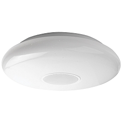 SmartHome LED-Deckenleuchte MATTER MUSE RGB+CCT+DIM, Lautsprecher + Sternenhimmel, IP54, 21W 2700-6500K 2400lm 120�, dimmbar