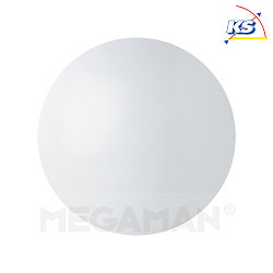 Surface mounting LED luminaire RENZO for wall or ceiling, IP44,  39cm
