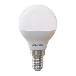 LED drop lamp CLASSIC P45 AC/DC switchable P45 opal E14 5,5W 500lm 2700K 280� CRI 80-89 