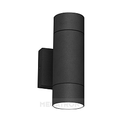 Au�enwandleuchte RUNO Up&Down, Rund, IP54, 2x GU10 max. 35W, Anthrazit