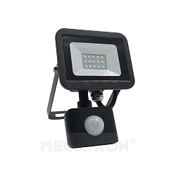 Outdoor LED floodlight ispot� MINI incl. PIR sensor, IP65, 10W 4000K 700lm