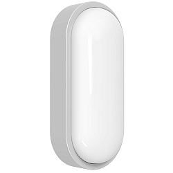 LED Outdoor Wand/-Deckenleuchte ZELLA NEO XL MS, 7/10/16W, 3000/4000K, 600/900/1450lm, CCT, IK08, mit Sensor, grau