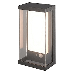 solar wall luminaire SOLLIA PIR with sensor, switchable IP54, anthracite 