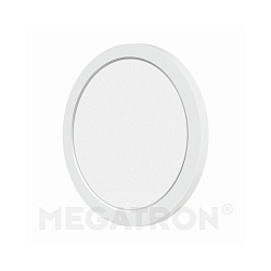 LED Deckenleuchte PANO CCT DIM ROUND, IP20, dimmbar, wei�, � 21.9cm, 18W 3000-6500K 1700lm 110�