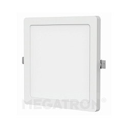 LED Deckenleuchte PANO DIM CCT SQUARE, IP20, dimmbar, wei�, 21.5 x 21.5cm, 18W 3000-6500K 1700lm
