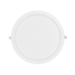 recessed downlight LED PANEL FLAT 300 R 830 350MA PRISM round, UGR < 19, excl. LED driver IP20, white dimmable
