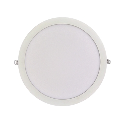 recessed downlight LED PANEL FLAT 300 R TUN 827-865 350MA PRISM round, tunable white, UGR < 19, excl. LED driver IP20
