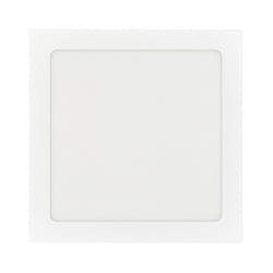 surface downlight LED PANEL FLAT 220 Q SCCT MP square, CCT Switch, switchable, multipower IP44, white 