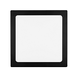 surface downlight LED PANEL FLAT 300 Q SCCT DIM C square, CCT Switch IP44, white dimmable