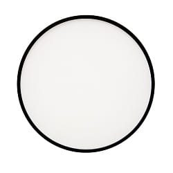 LED Aufbau-Leuchte WD 300 R MP BWM-FUNK, IP44, � 30cm, mit Sensor, 17/21W (multi) 3000/4000K, exkl. FB, schaltbar, schwarz