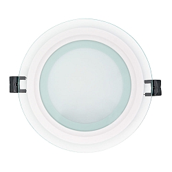 LED Glas Panel 160R, rund, 11W, SCCT, IP20, wei�