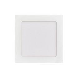 LED Einbau-Panel FLAT 130 Q DTW, IP20, eckig, 17 x 17cm, 350mA (exkl. BG), 11W 2000-3000K 60-1000lm 120�, dim-to-warm, wei�