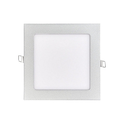 recessed downlight LED PANEL FLAT 130 Q SCCT 350MA OPAL square, CCT Switch, excl. LED driver IP20, mat, titanium dimmable