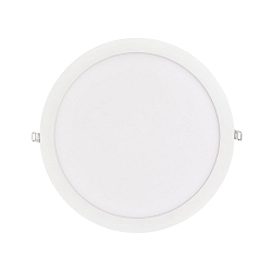 recessed downlight LED PANEL FLAT 300 R SCCT 350MA OPAL round, CCT Switch, excl. LED driver IP20, white dimmable
