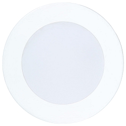 recessed downlight LED PANEL FLAT 50 R 350MA IP44 round, excl. LED driver IP44, white dimmable