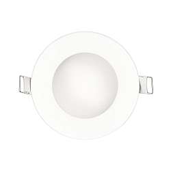 LED CUOPOLE 95 R, indirekt, IP20, � 10.6cm, 350mA, dimmbar, ohne BG, wei� matt, 5W 3000K 120�