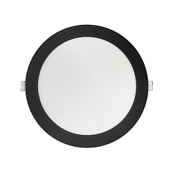 LED Panel BACKLIGHT 220 R SCCT LED Deckenleuchte, rund, 11W, 3000K, IP20, dimmbar Dali, schwarz