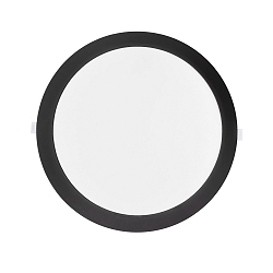 LED Panel BACKLIGHT 300 R SCCT LED Deckenleuchte, rund, 18W, 3000K, IP20, dimmbar Dali, schwarz