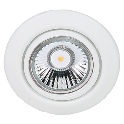 Recessed spot DOWNLIGHT C 3830, � 8.8cm, swiveling, matt white