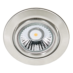 Recessed spot DOWNLIGHT C 3830, � 8.8cm, swiveling, stainless steel