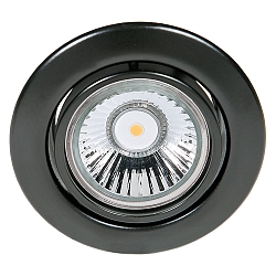 Recessed spot DOWNLIGHT C 3830, � 8.8cm, swiveling, black