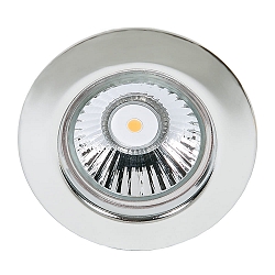 Recessed spot DOWNLIGHT C 1830, � 8cm, fixed optics, chrome