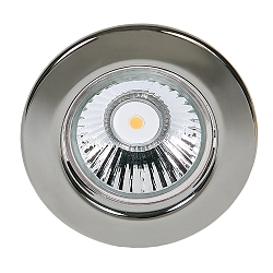 Recessed spot DOWNLIGHT C 1830, � 8cm, fixed optics, black chrome