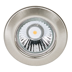 Recessed spot DOWNLIGHT C 1830, � 8cm, fixed optics, brushed nickel