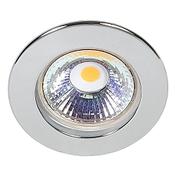 Recessed spot DOWNLIGHT C 3860, � 5.5cm, fixed optics, chrome