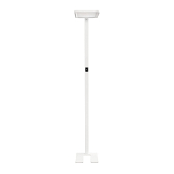 floor lamp EW-5525 for VDU workstation, direct / indirect IP40, opal, white matt dimmable