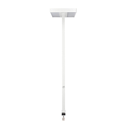 work lamp DW-6009 for VDU workstation, direct / indirect IP40, transparent, white matt dimmable