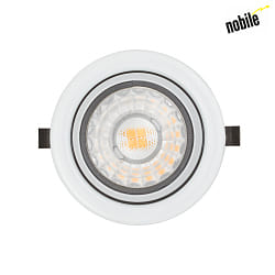 LED Furniture recessed luminaire N 5022 CSP LED Lens, 4W 3000K 350lm 38, 350mA, dimmable, white