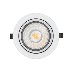 LED Furniture recessed luminaire N 5022 CSP LED Lens, 4W 3000K 350lm 38�, 350mA, dimmable, white