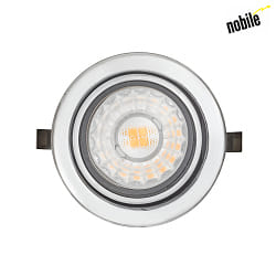 LED Furniture recessed luminaire N 5022 CSP LED Lens, 4W 3000K 350lm 38, 350mA, dimmable, chrome