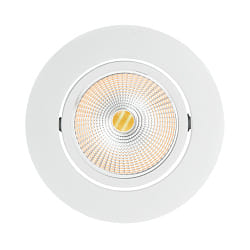LED Downlight 5068 ECO FLAT SCCT DIM C, IP40, rund, 7.5W 2700/3000/4000K 38�, CRi >90, schwenkbar, dimmbar